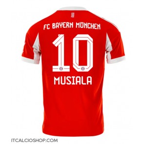Bayern Munich Jamal Musiala #10 Prima Maglia 2025-26 Manica Corta
